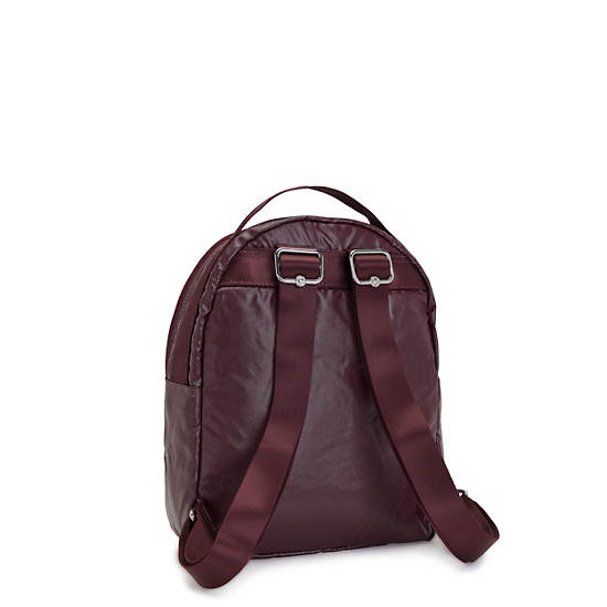 Mochilas Kipling Kae Metallic Vino | MX 1590ZU